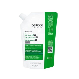 Dercos Anti-Roos DS Shampoo Navulling - Normaal tot Vet Haar - 500ml - Copy