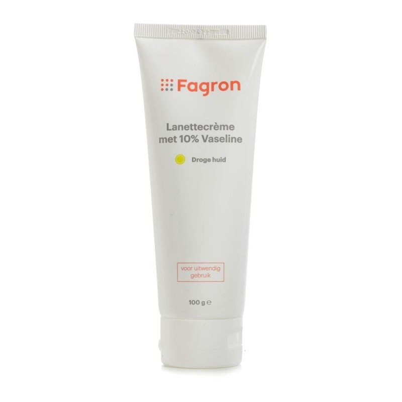 Lanettecrème met 10% vaseline - Tube 100 g  -0