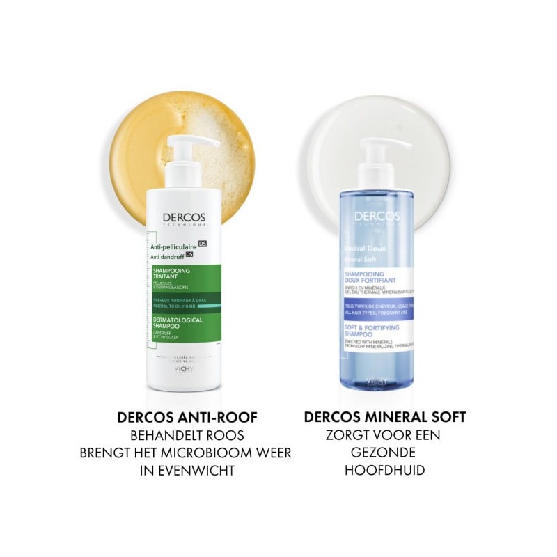 Dercos Mineral Doux Zachte Shampoo - 390ml-0