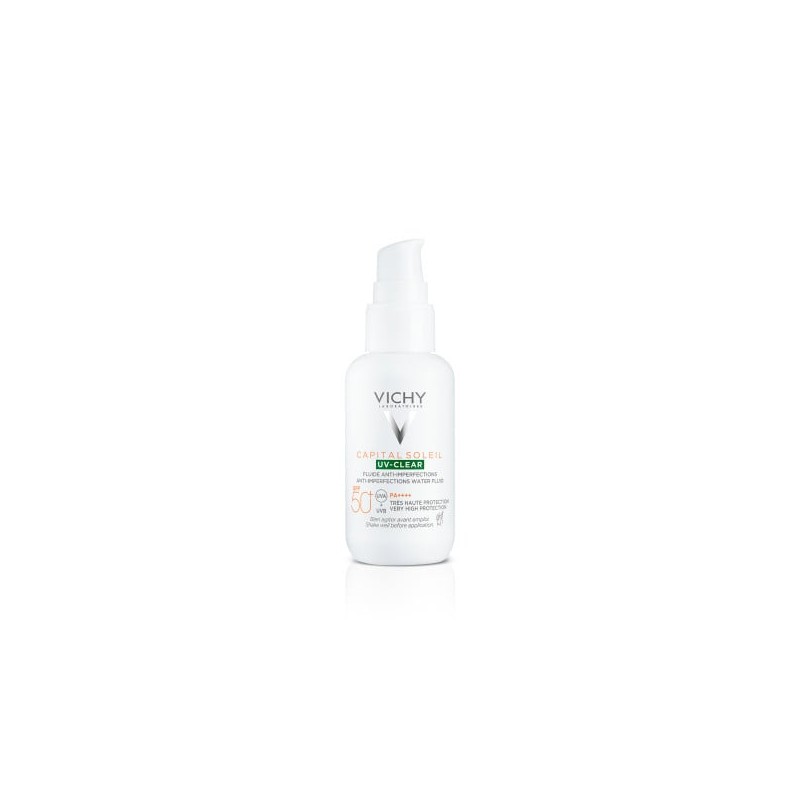 Capital Soleil UV Clear Anti-onzuiverheden zonnebrand voor het gezicht SPF50+ - 40ml