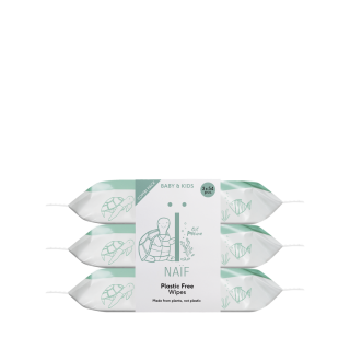 Plastic Free Baby Wipes 3-pack 