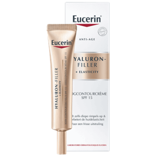 Hyaluron-Filler + Elasticity Oogcontourcreme SPF 15