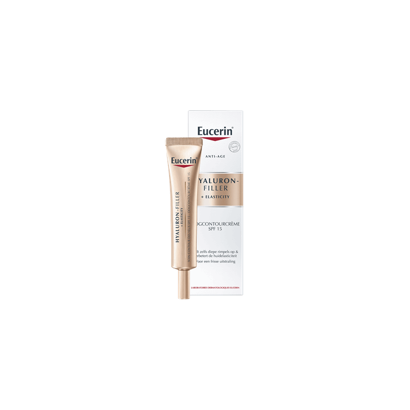 Hyaluron-Filler + Elasticity Oogcontourcreme SPF 15