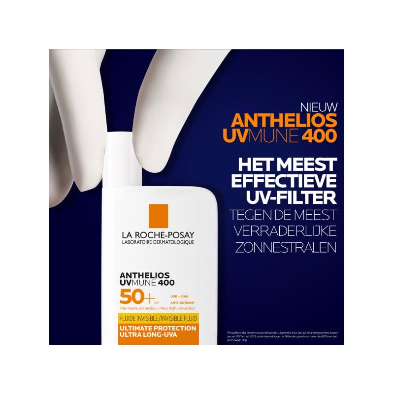 Anthelios UVMune 400 Zonnebrand Fluide SPF50+ Getint -1
