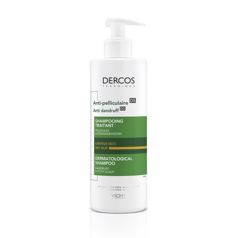 Dercos Anti-Roos Shampoo Droog Haar 390ml-1